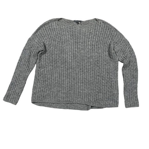 Vince Sweaters - Vince Women’s Gray Merino Wool Alpaca Camel Hair Knit Sweater Small